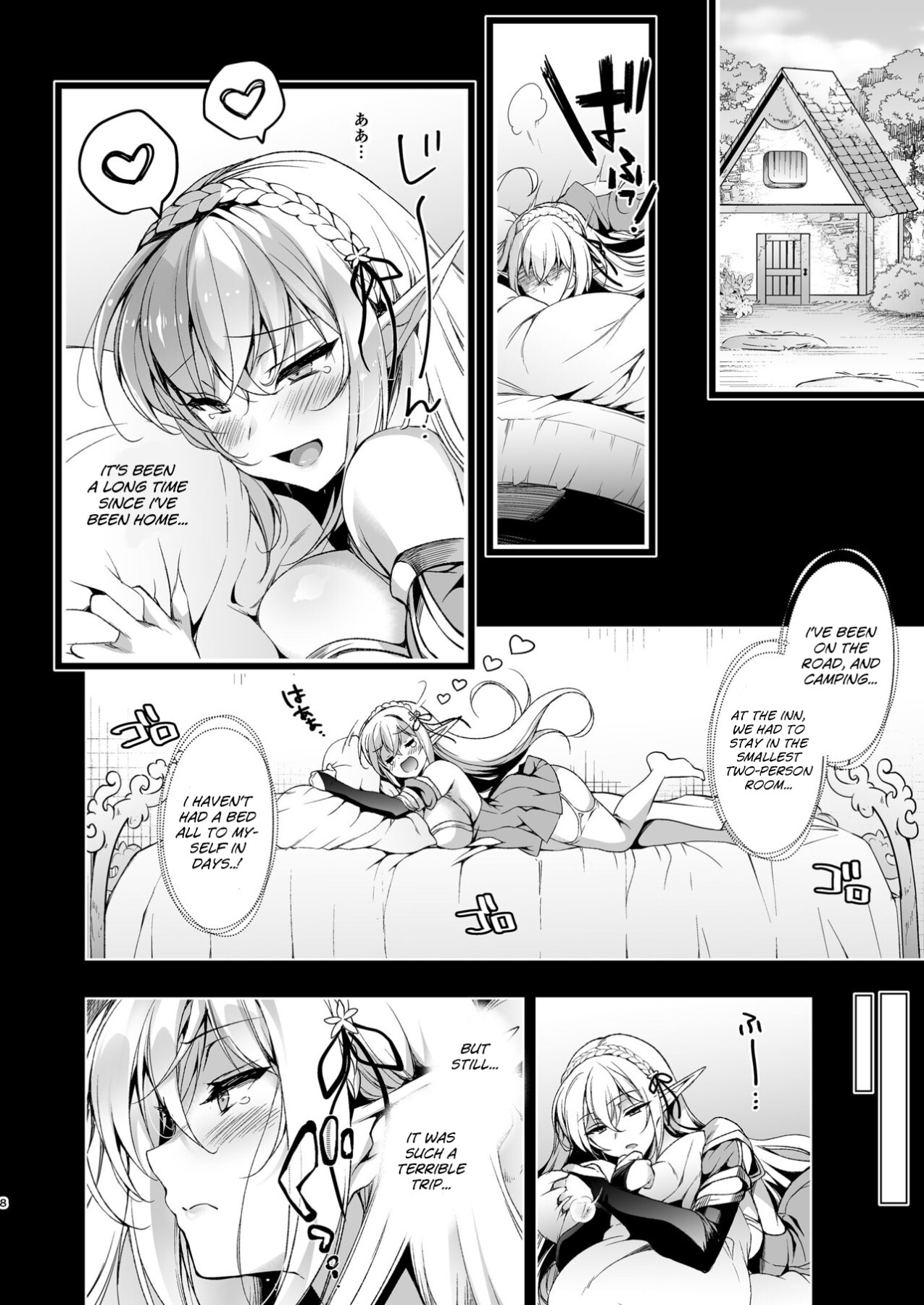 Hentai Manga Comic-A Book About Putting a Lewd Seal On an Elf Girl LEVEL:3-Read-7